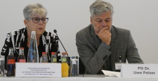 Barbara Hübenthal und PD Dr. Uwe Pelzer